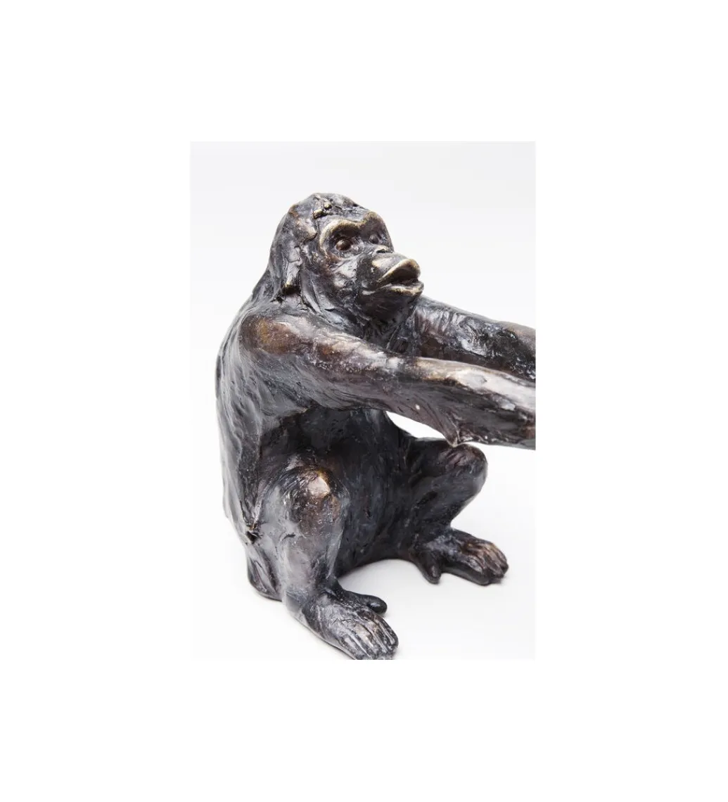 KDesign Podpory na książki Monkey set 2 ciemnobrązowe