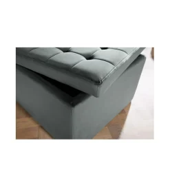 Invicta Interior Pufa ALETTA 60 cm szara