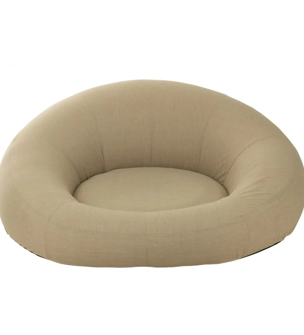 J-Line Pufa basenowa DONUT 175 cm beżowy