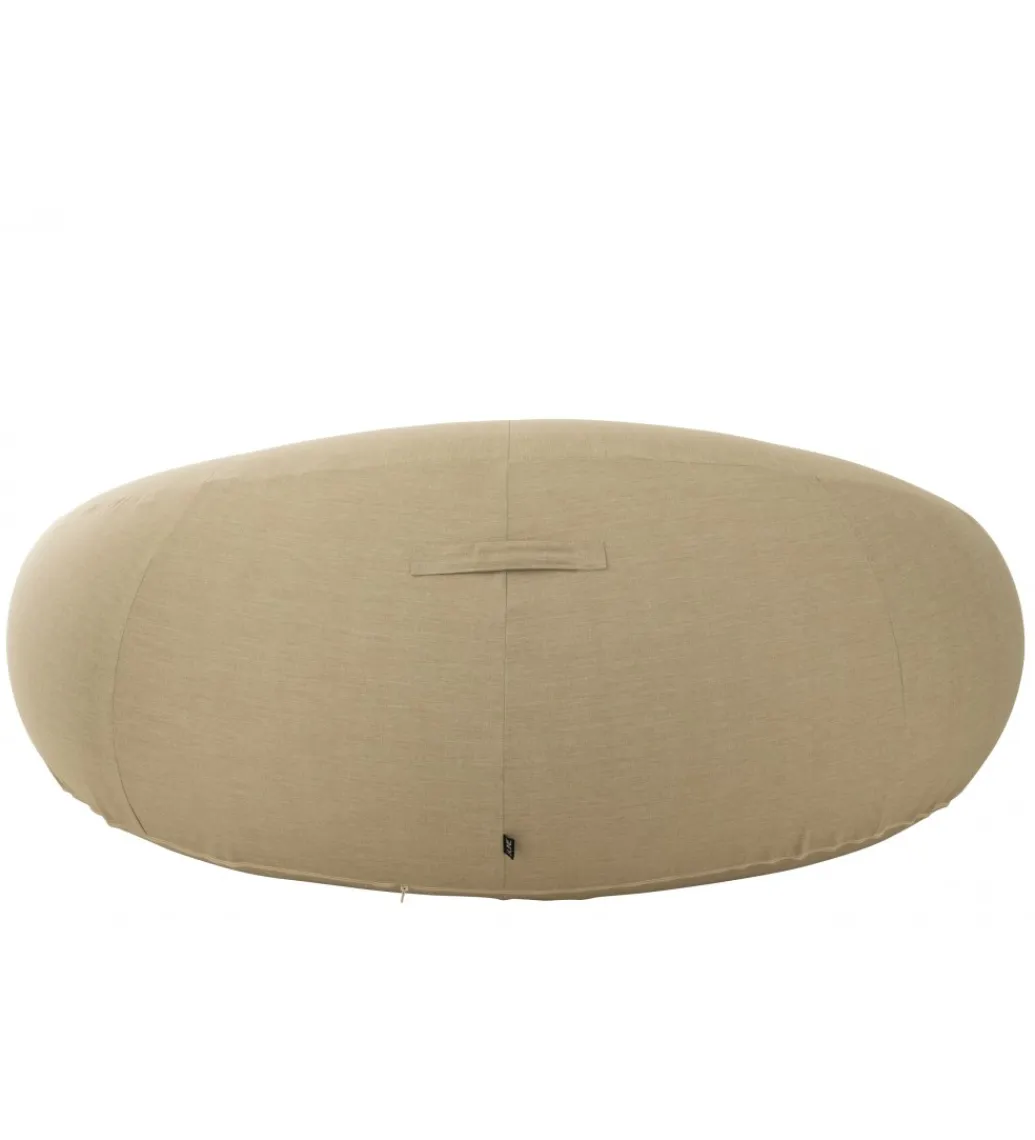 J-Line Pufa basenowa DONUT 175 cm beżowy