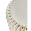 J-Line Pufa FOLDABLE 42 cm biała