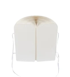 J-Line Pufa FOLDABLE 42 cm biała