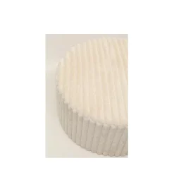 KARE Pufa KIMI 70 cm biały