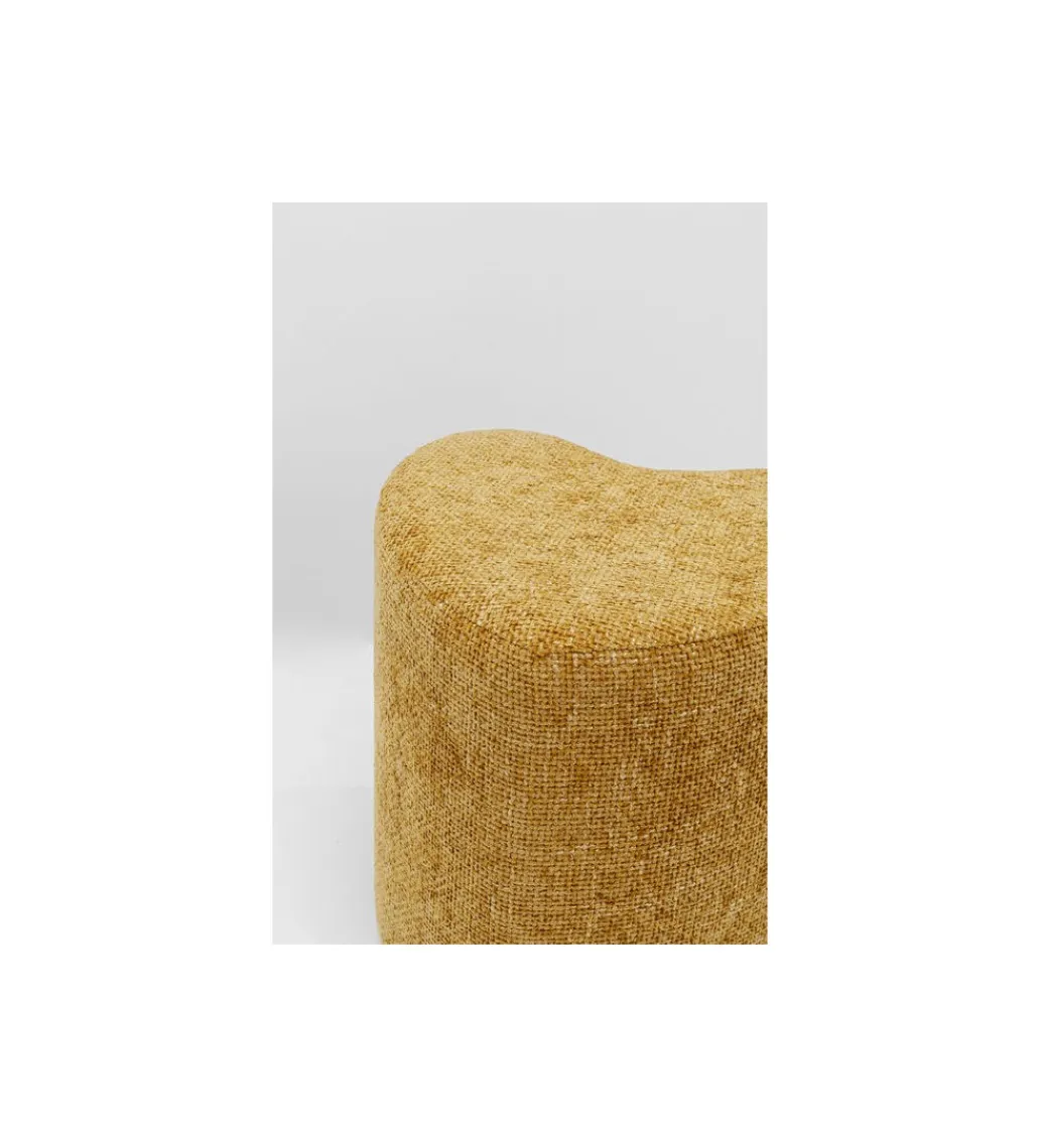 KARE Pufa LOVELY 36 x 34 cm żółta