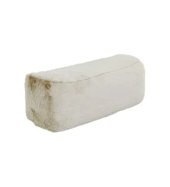 KARE Pufa MIKA FURR 131 cm kremowa