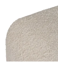 Zona-Design Pufa SILIN 67 cm beżowy