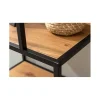 Invicta Interior Regał ALPERA 77 cm w optyce dębu