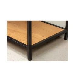 Invicta Interior Regał ALPERA 77 cm w optyce dębu