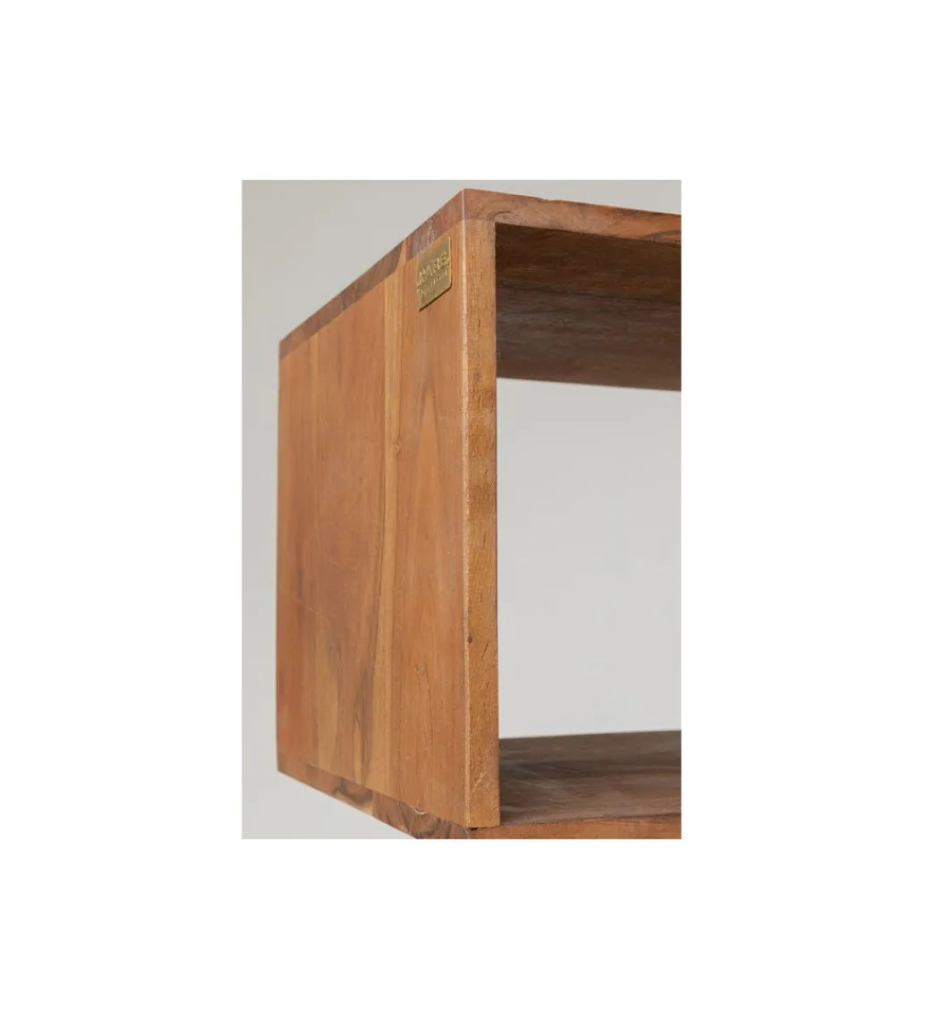 KARE Regał AUTHENTICO ZICK ZACK 100 x 180 cm naturalny drewno mango