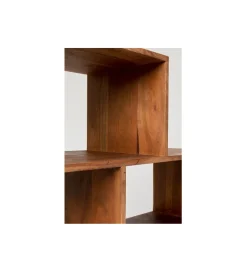 KARE Regał AUTHENTICO ZICK ZACK 100 x 180 cm naturalny drewno mango