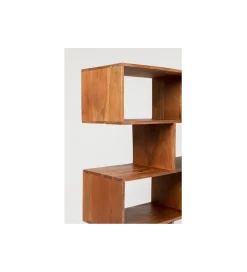 KARE Regał AUTHENTICO ZICK ZACK 100 x 180 cm naturalny drewno mango
