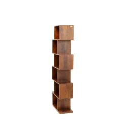 KARE Regał AUTHENTICO ZICK ZACK 60 x 180 cm drewno mango