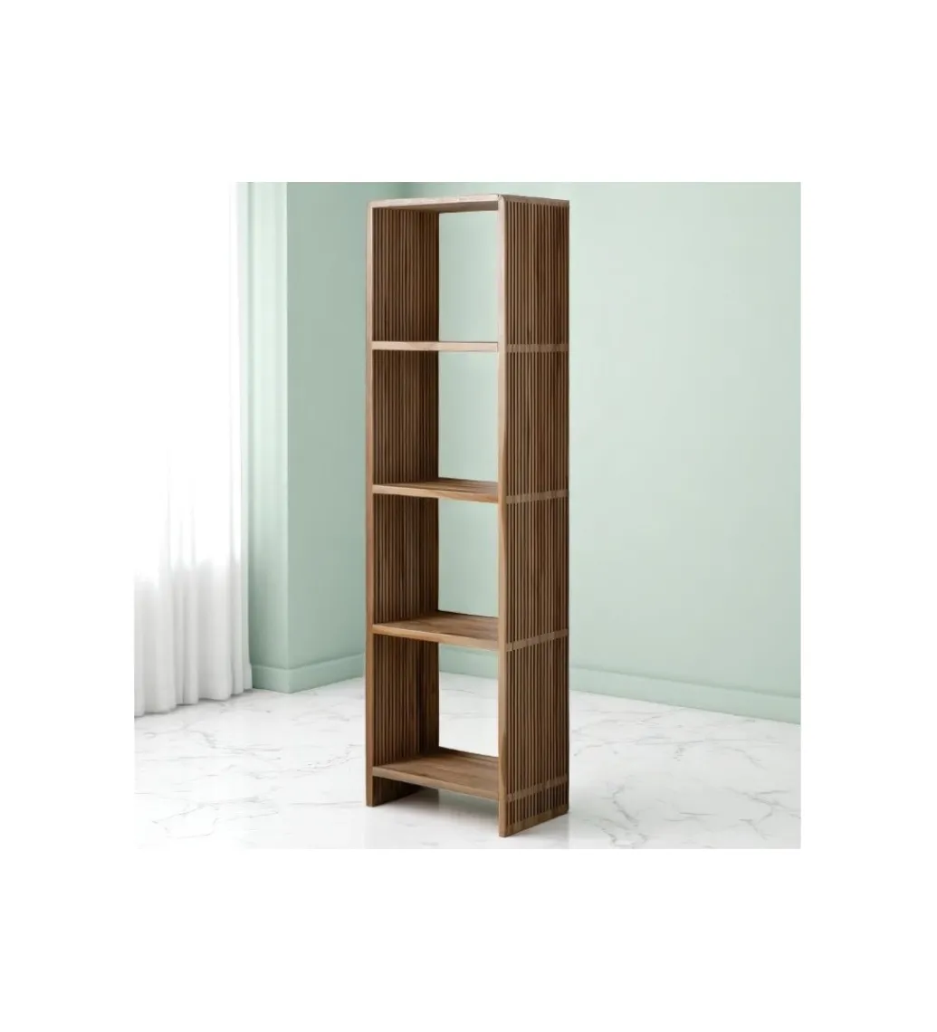Zona-Design Regał BELLAMONTE 190 cm drewno teak naturalny