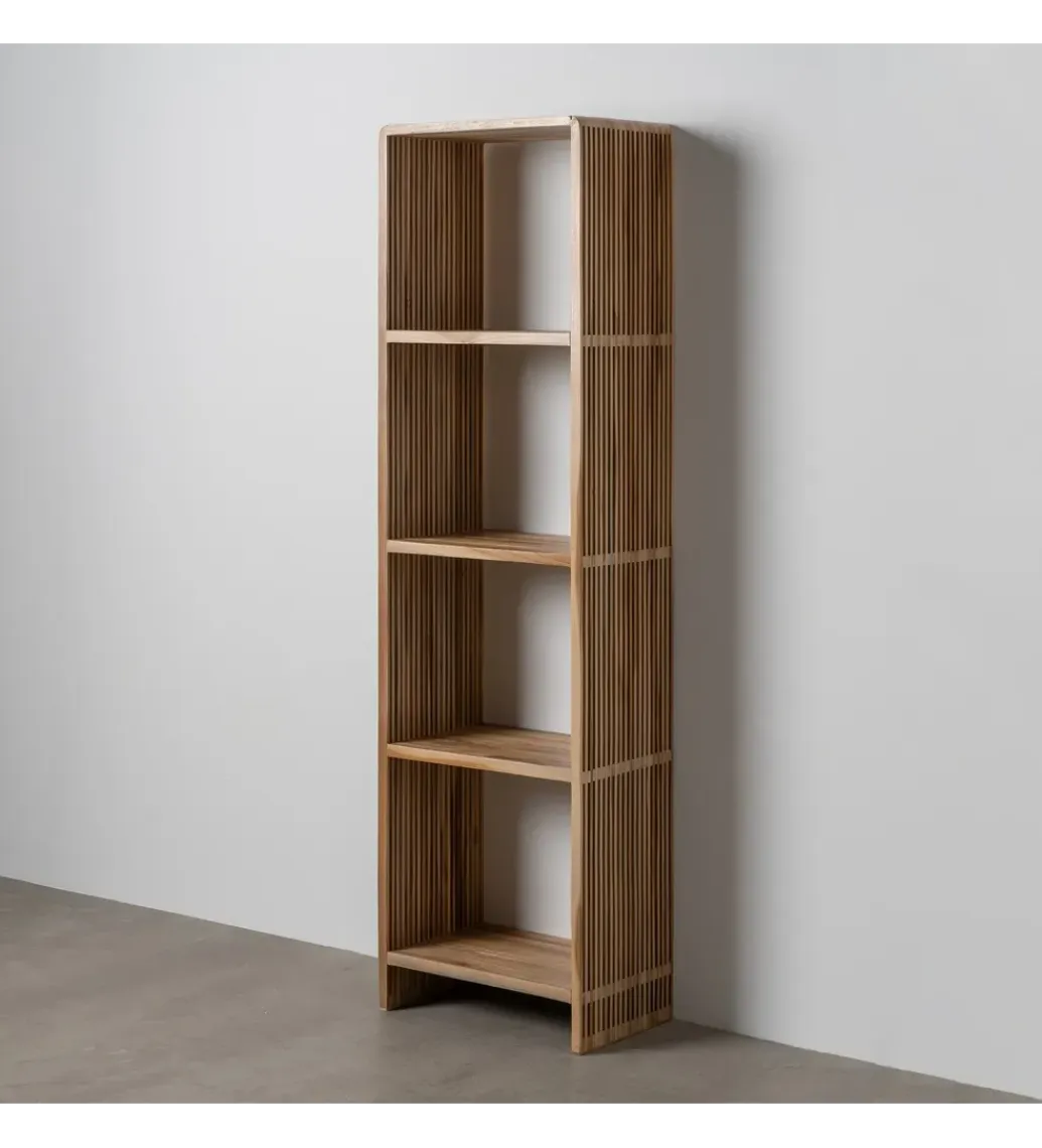 Zona-Design Regał BELLAMONTE 190 cm drewno teak naturalny