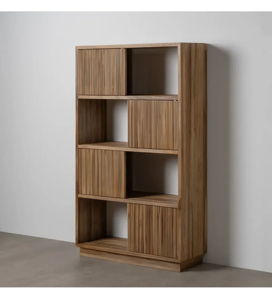 Zona-Design Regał BELLAMONTE 168 cm drewno teak naturalny