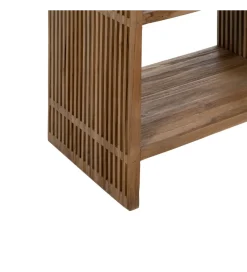 Zona-Design Regał BELLAMONTE 116 cm naturalny drewno teak