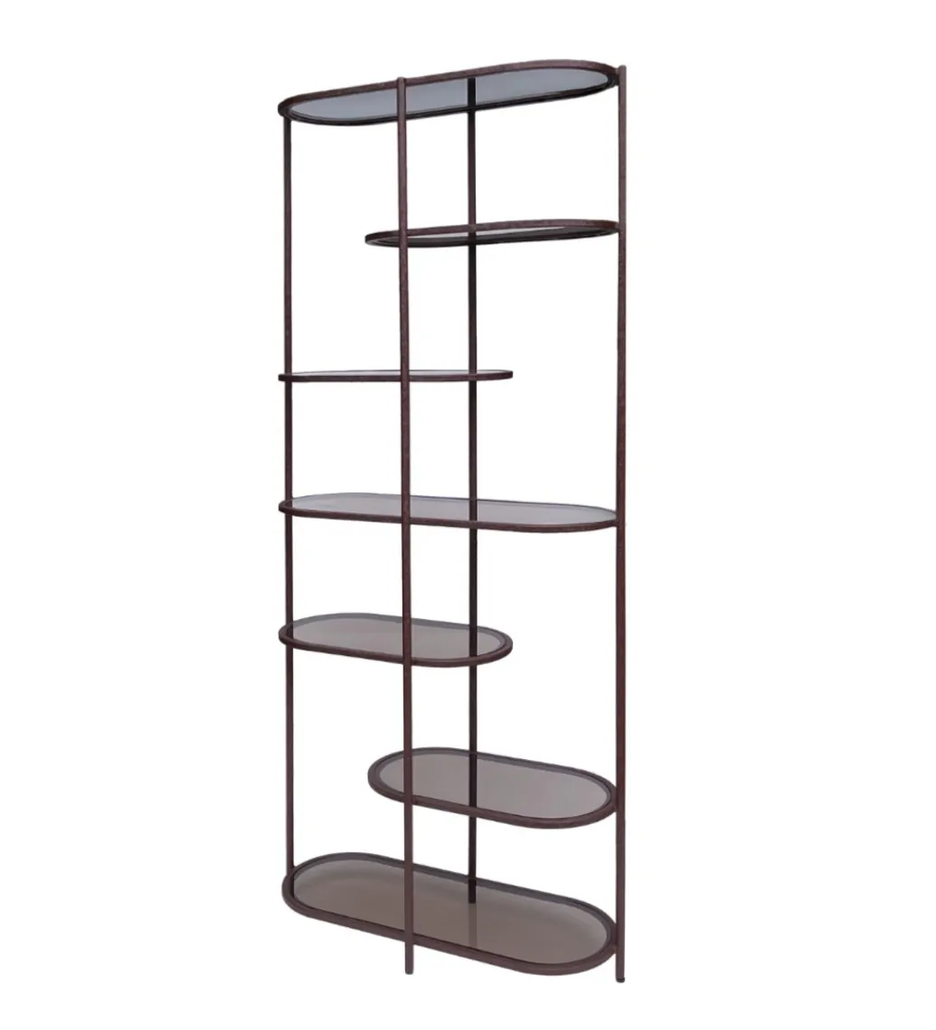 LF-Design Regał BRIX JILL 190 cm bordowy