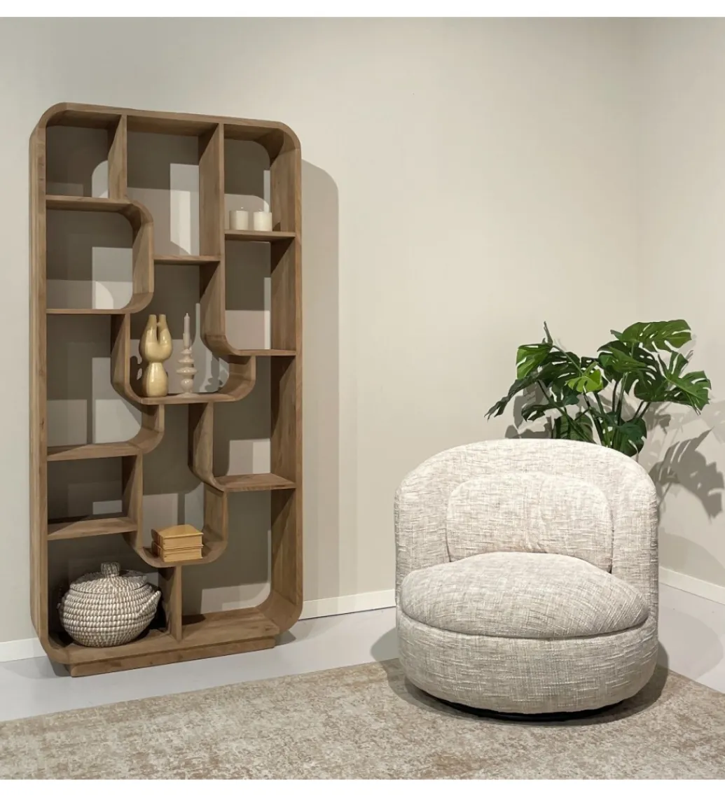 LF-Design Regał BRIX LOGAN 190 cm drewno mango naturalny