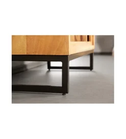 Invicta Interior - przedsprzedaż Regał Cube 88 cm drewno akacja honey