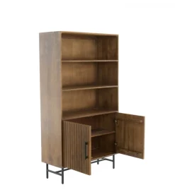 L&L Regał DUBAKU 180 cm naturalny brązowy