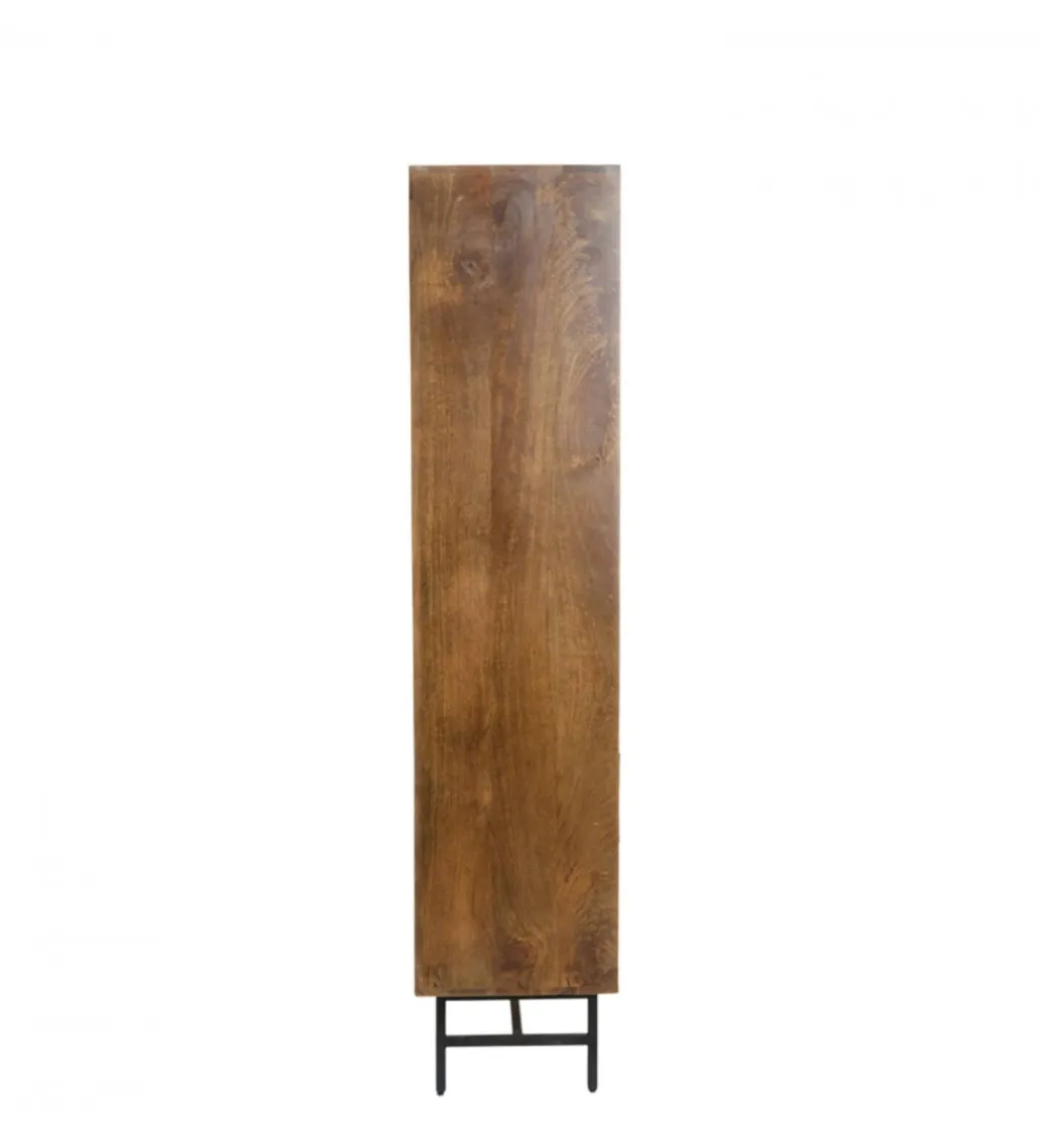 L&L Regał DUBAKU 180 cm naturalny brązowy