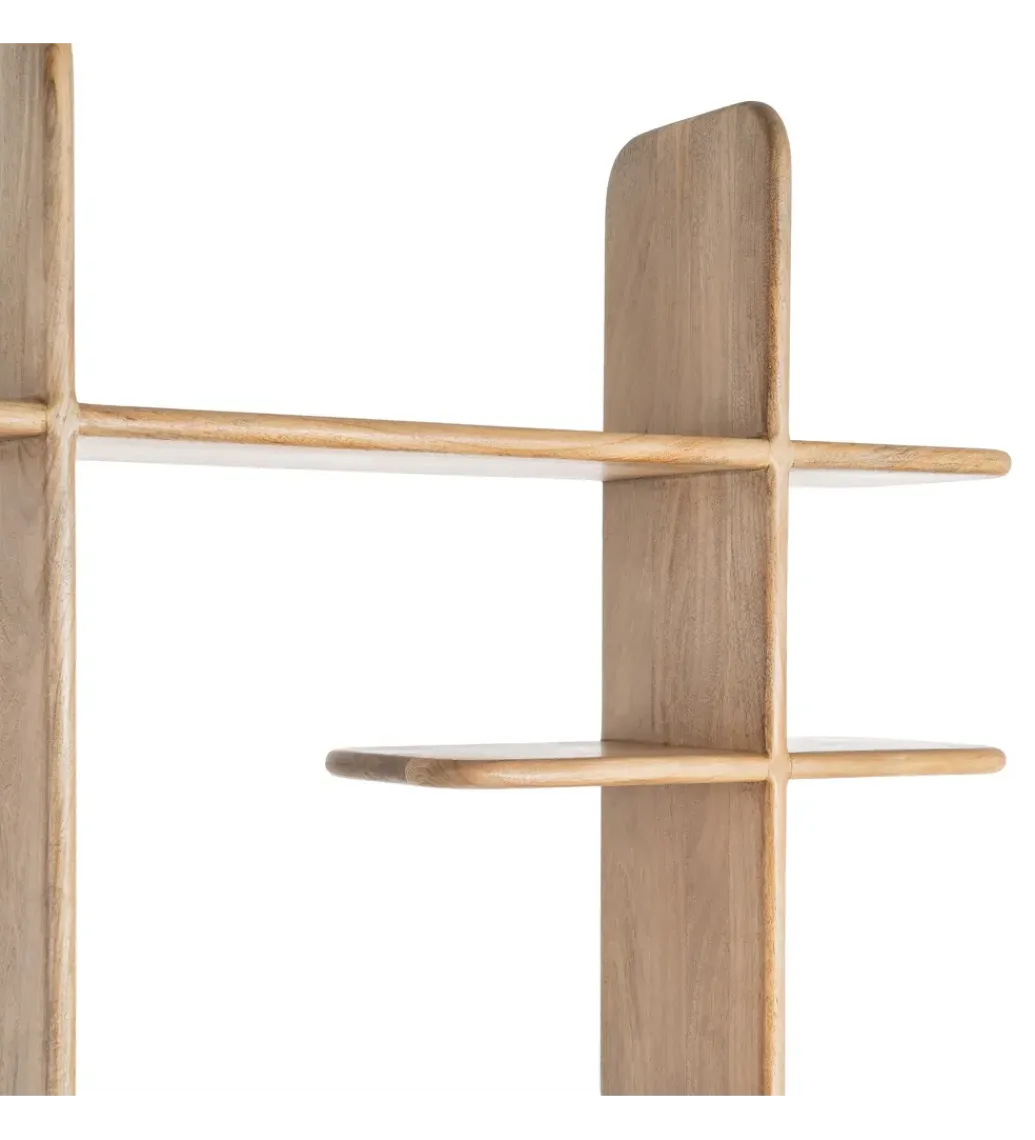 Zona-Design Regał ETANMAN 200 cm drewno mango
