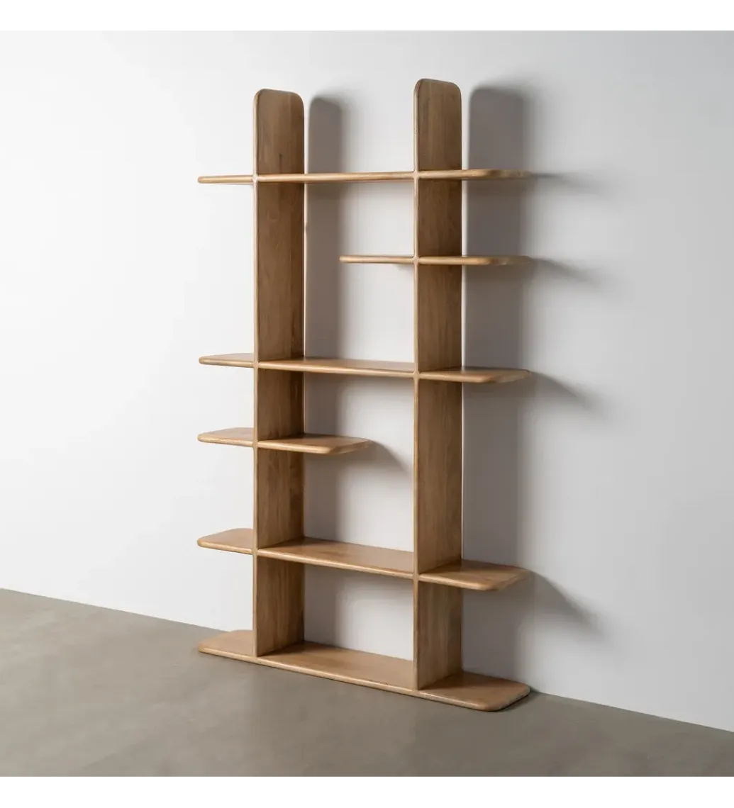 Zona-Design Regał ETANMAN 200 cm drewno mango
