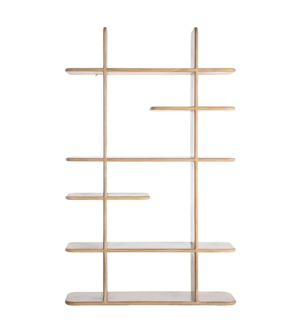 Zona-Design Regał ETANMAN 200 cm drewno mango