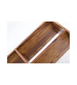 Invicta Interior - przedsprzedaż Regał FINICE Makassar II 180cm drewno sheesham