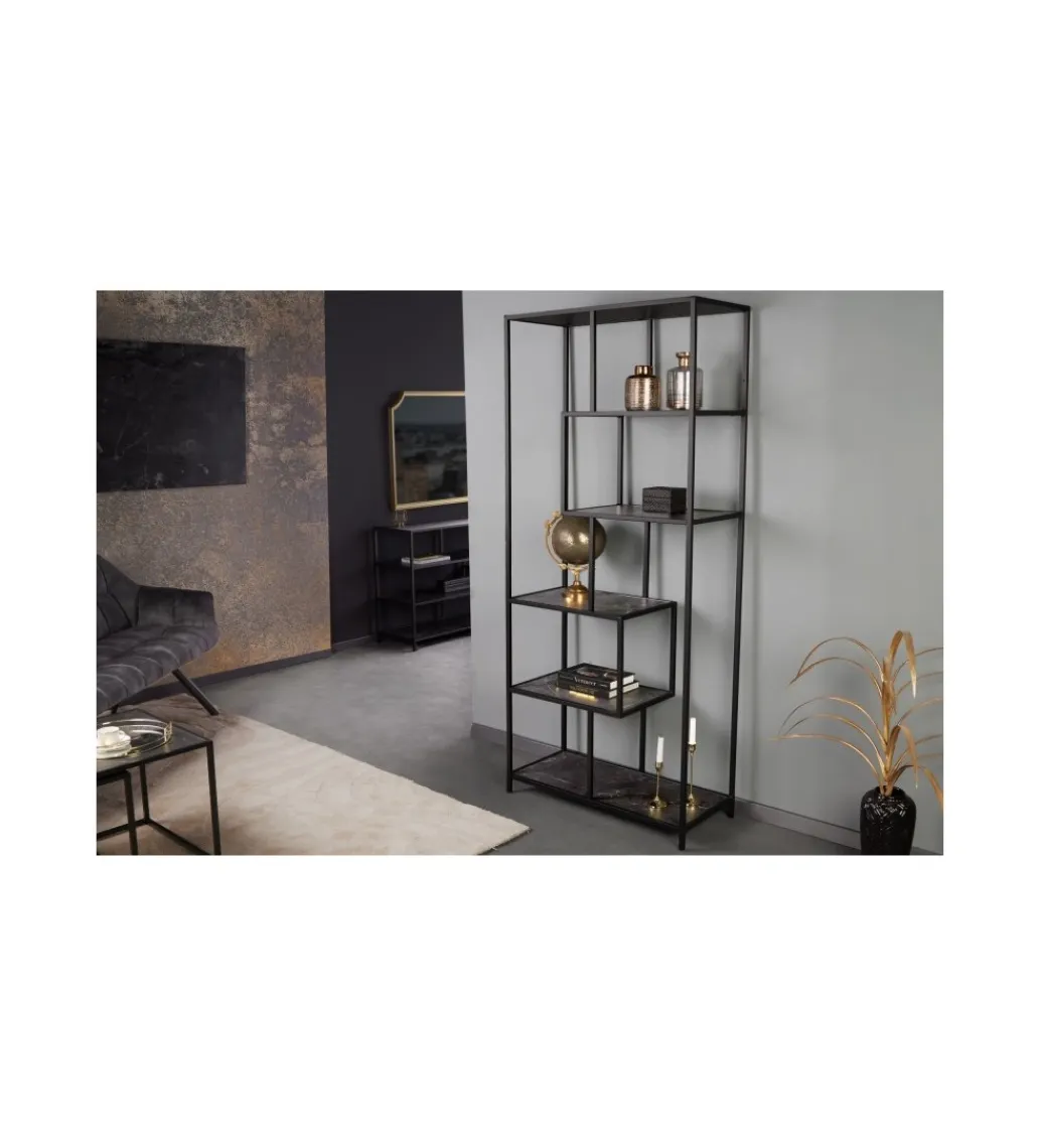 Invicta Interior Regał FONTERA 77 cm w optyce marmuru