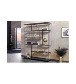 Invicta Interior Regał  FONTERA 135 cm w optyce marmuru