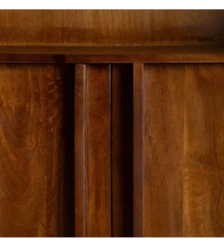 Zona-Design Regał GARREL 180 cm drewno mango brązowy