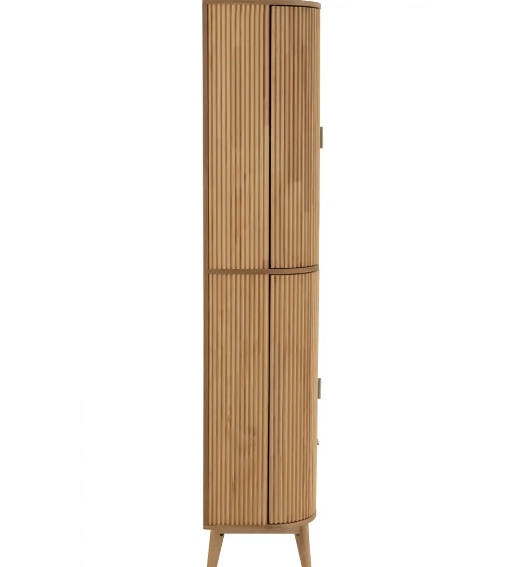 J-Line Regał GEZA 88 cm naturalny drewno sosna