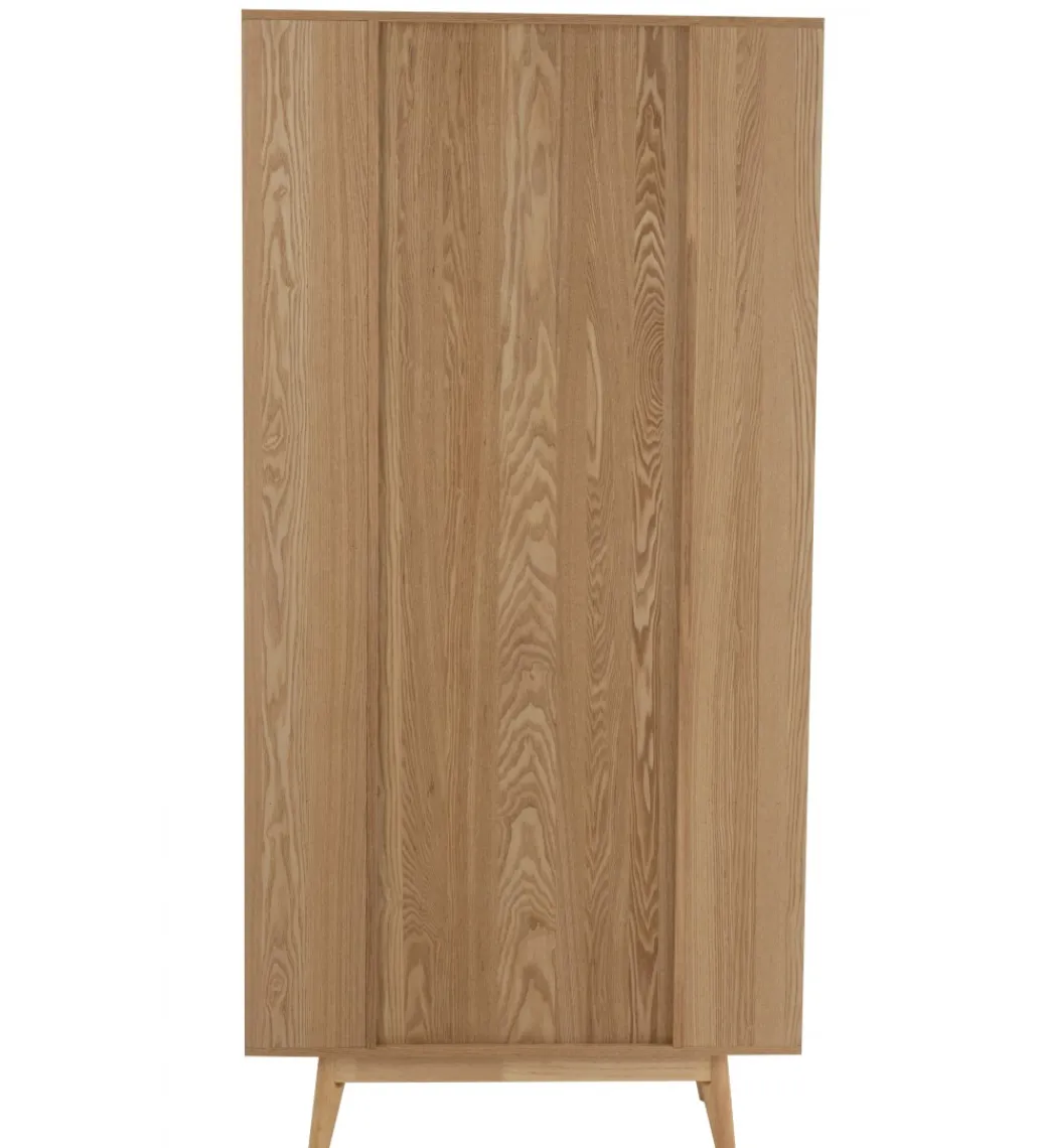 J-Line Regał GEZA 88 cm naturalny drewno sosna