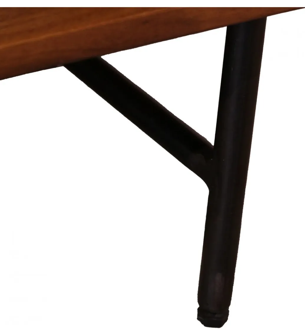 Exclusivas Regał JANNYK 80 cm drewno mango