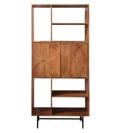 Exclusivas Regał JANNYK 80 cm drewno mango