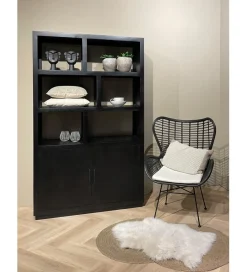 LF-Design Regał JAXI 120 cm czarny