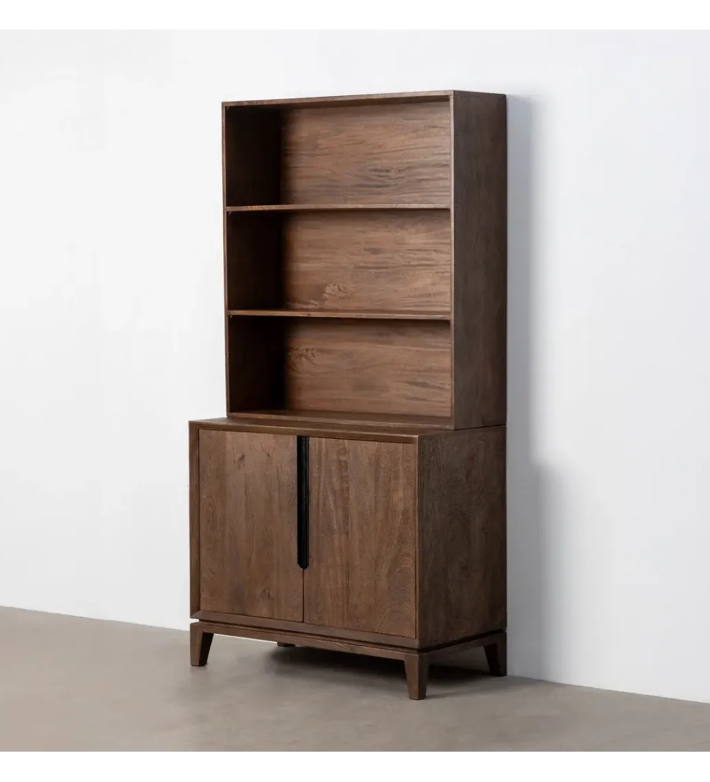 Zona-Design Regał KILIAN 195 cm drewno mango brązowa
