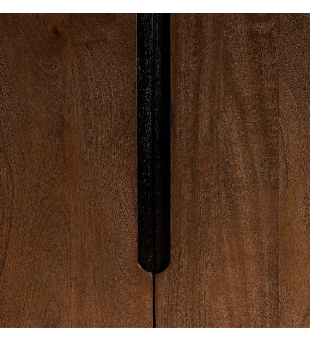 Zona-Design Regał KILIAN 195 cm drewno mango brązowa