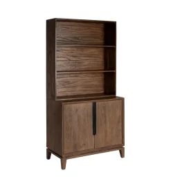Zona-Design Regał KILIAN 195 cm drewno mango brązowa