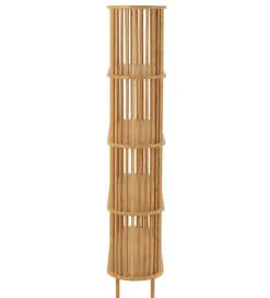 J-Line Regał LIVE 154 cm bambus naturalny