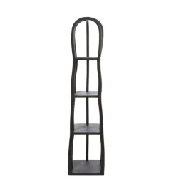 L&L Regał LOWE 175 cm czarny