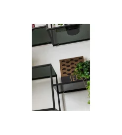 KARE Regał metalowy Loft  195 cm x 115 cm czarny