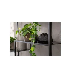 KARE Regał metalowy Loft  195 cm x 115 cm czarny