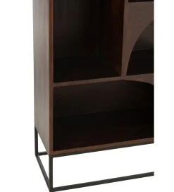 J-Line Regał MODE 168 cm drewno mango brązowy