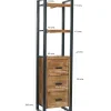 LF-Design Regał NAIROBI 200 x 55 cm drewno mango