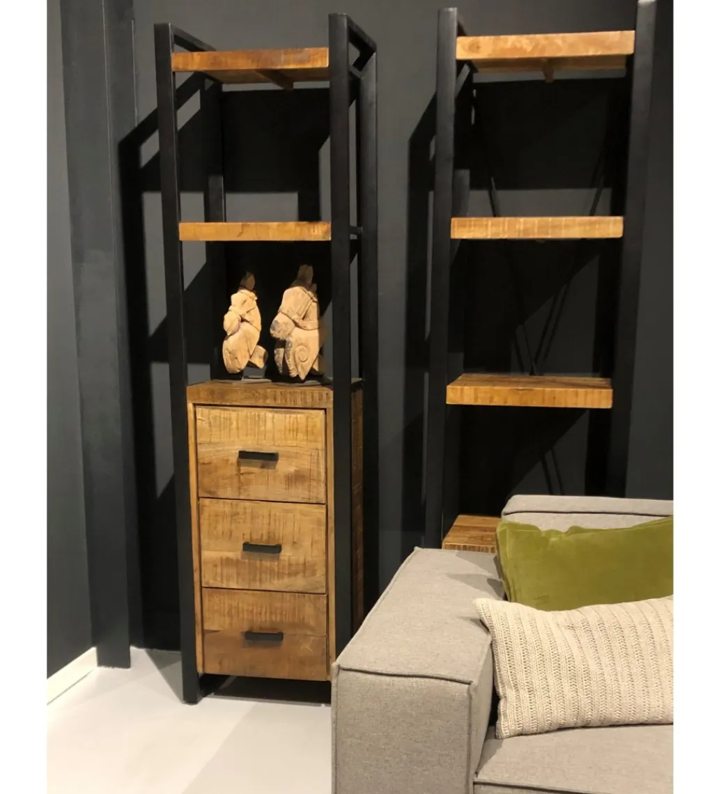 LF-Design Regał NAIROBI 200 x 55 cm drewno mango