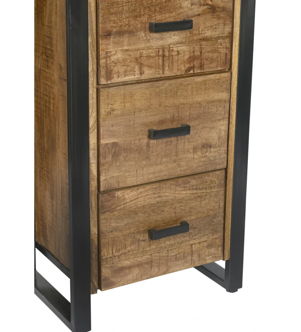 LF-Design Regał NAIROBI 200 x 55 cm drewno mango