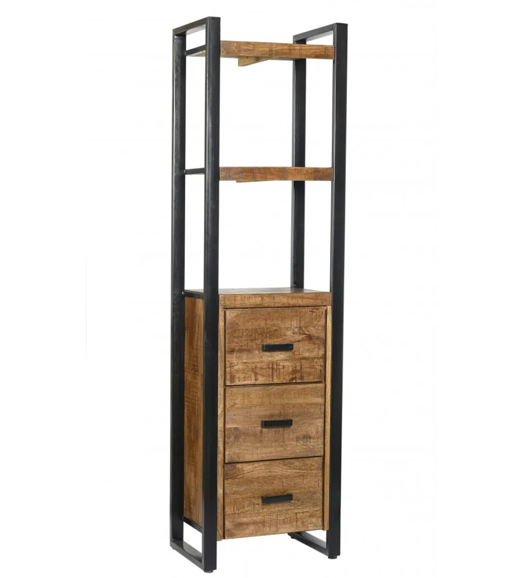 LF-Design Regał NAIROBI 200 x 55 cm drewno mango