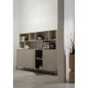 WOOOD Regał NEW GRAVURE 200 cm drewno sosny dust